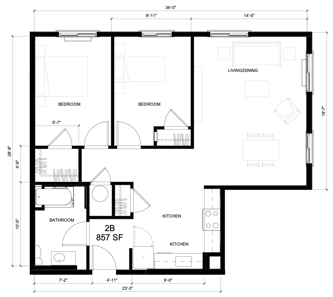 Two-Bedrooms